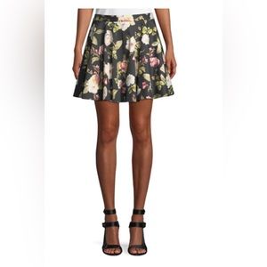 Alice and Olivia Blaise floral print mini skirt